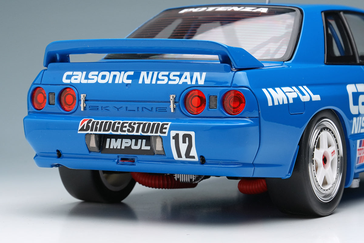 Pre-Order 1:18 MakeUp EML186 CALSONIC SKYLINE GT-R Gr.A Hi-land Gr.A 300km 1993 winner