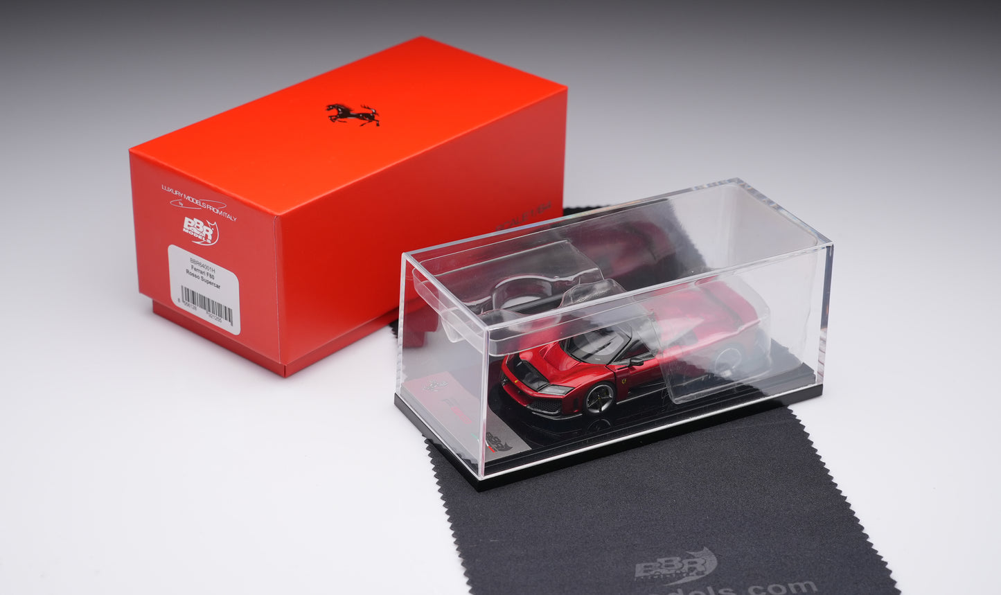 1:64 BBR/AR Ferrari F80 Rosso Supercar HEC Edition