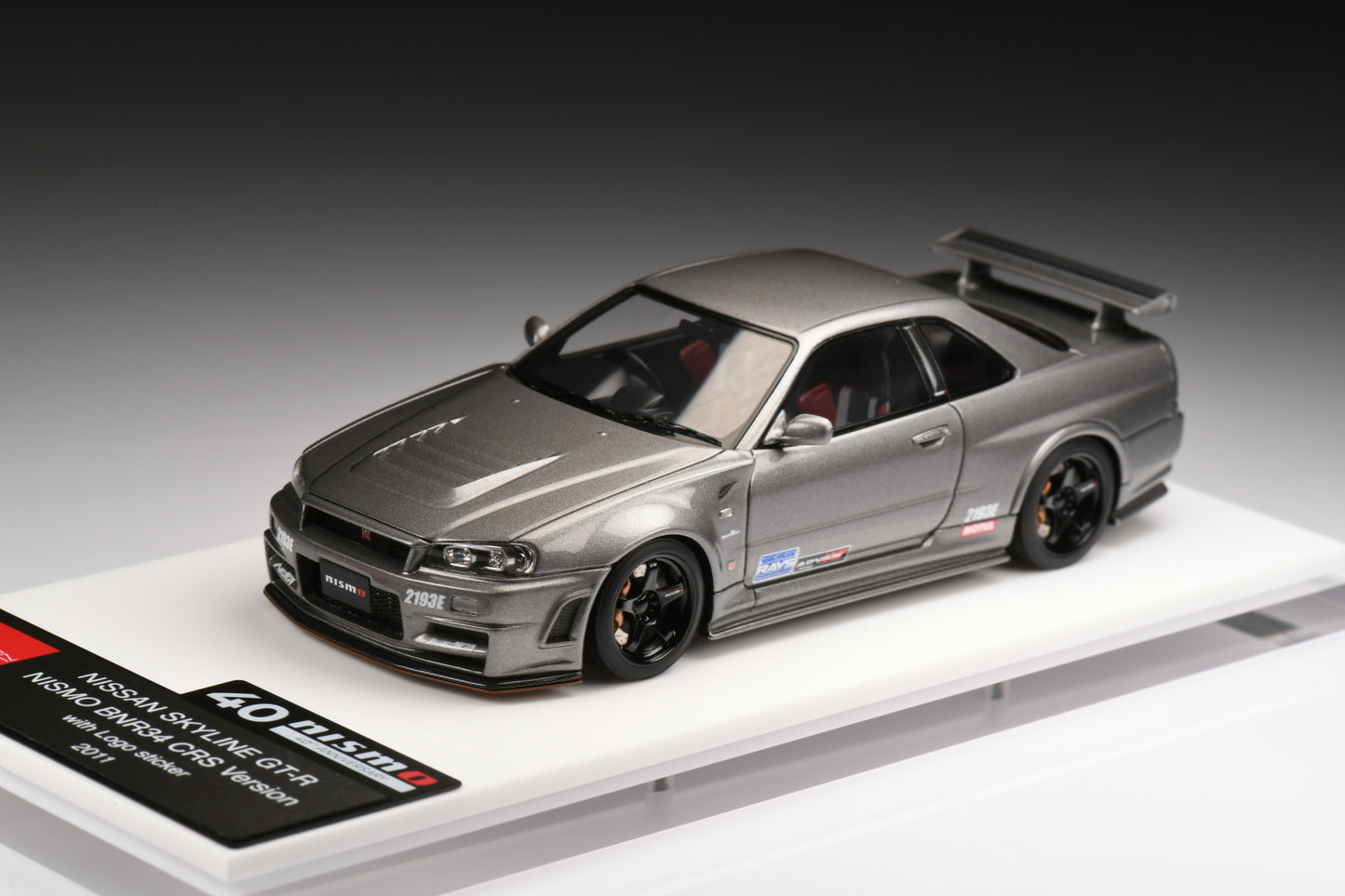 1:43 MakeUp NISSAN SKYLINE GT-R (NISMO BNR34 CRS Version) EM422A