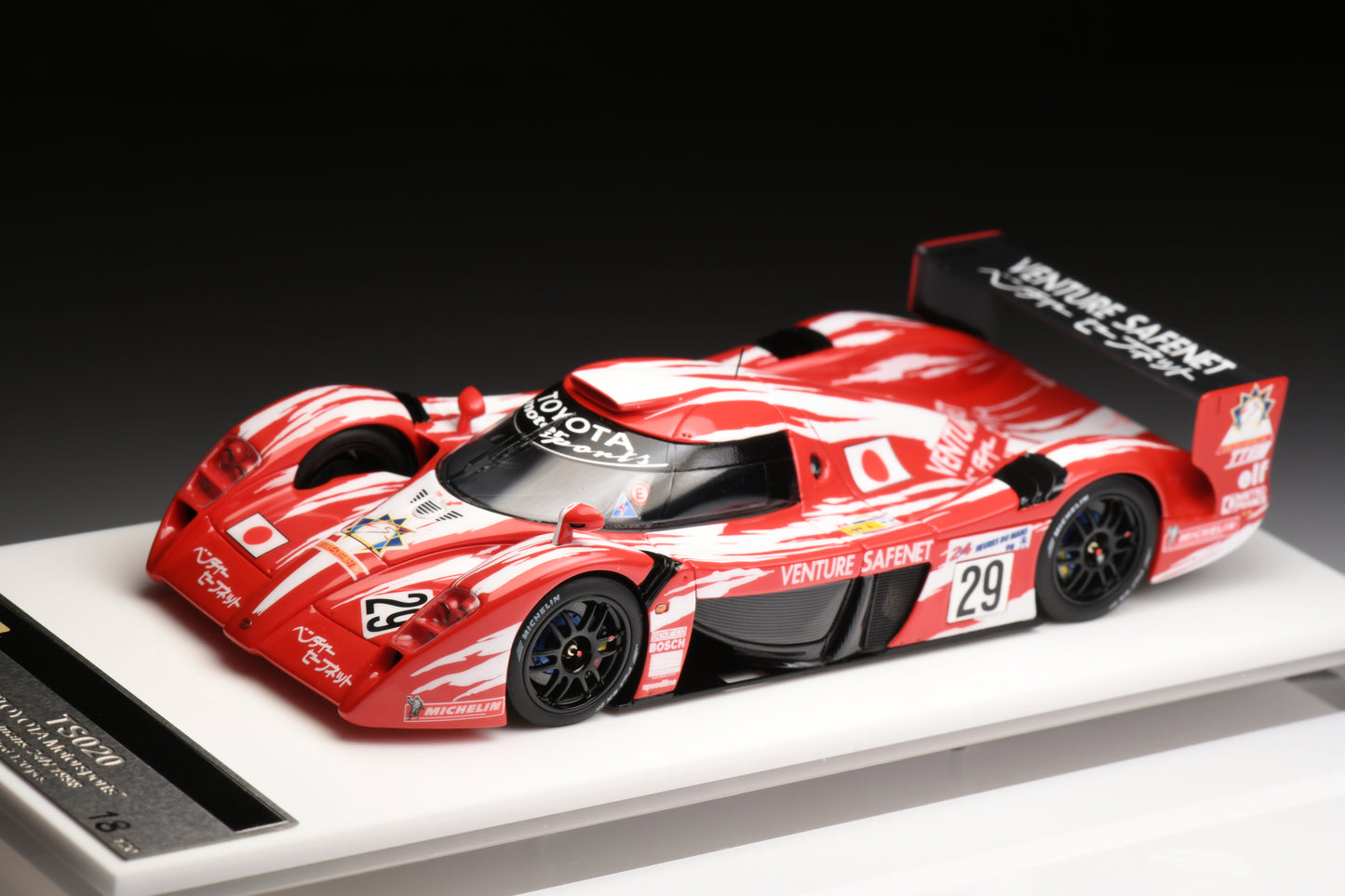 1:43 MakeUp TOYOTA TS020 "Toyota Motorsport" Le mans 24h 1998 No.29 VM222C