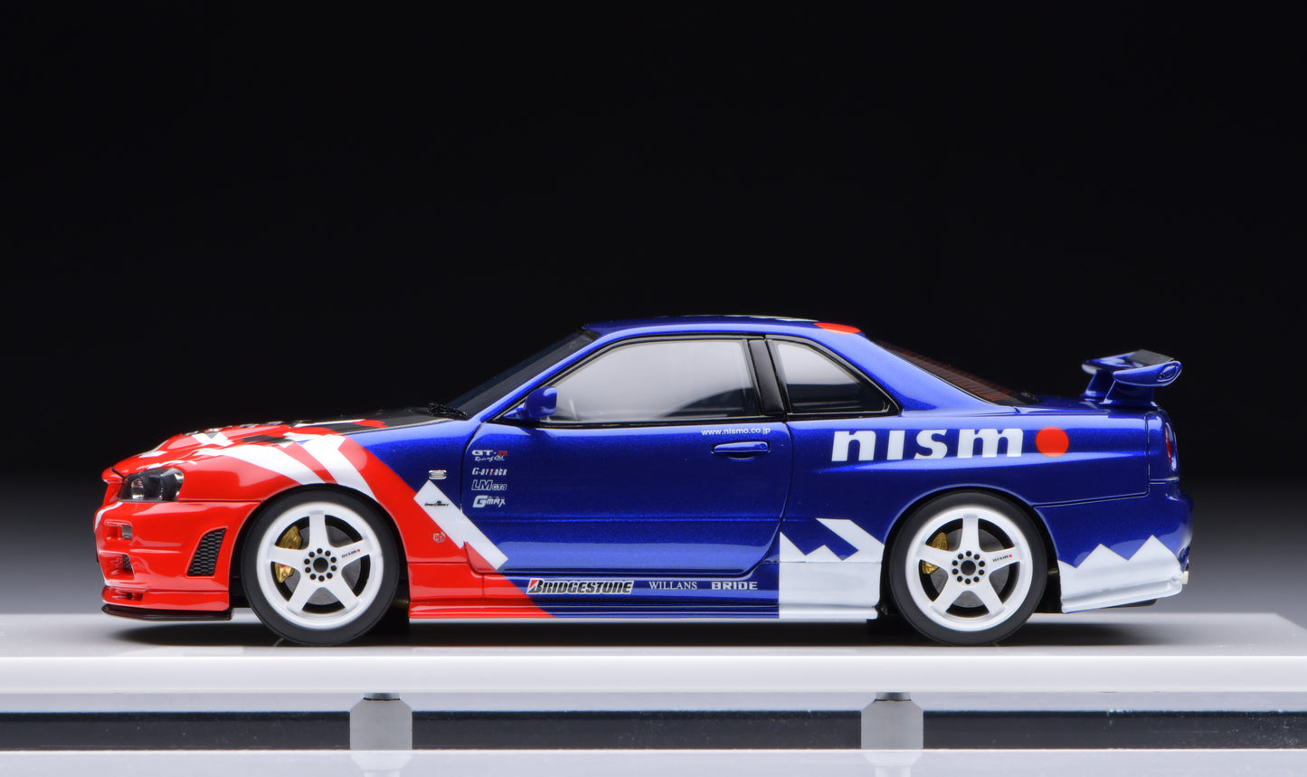 1:43 MakeUp Nissan Skyline GT-R(R34 NISMO R-tune)Launch Version Tokyo Auto salon EM771