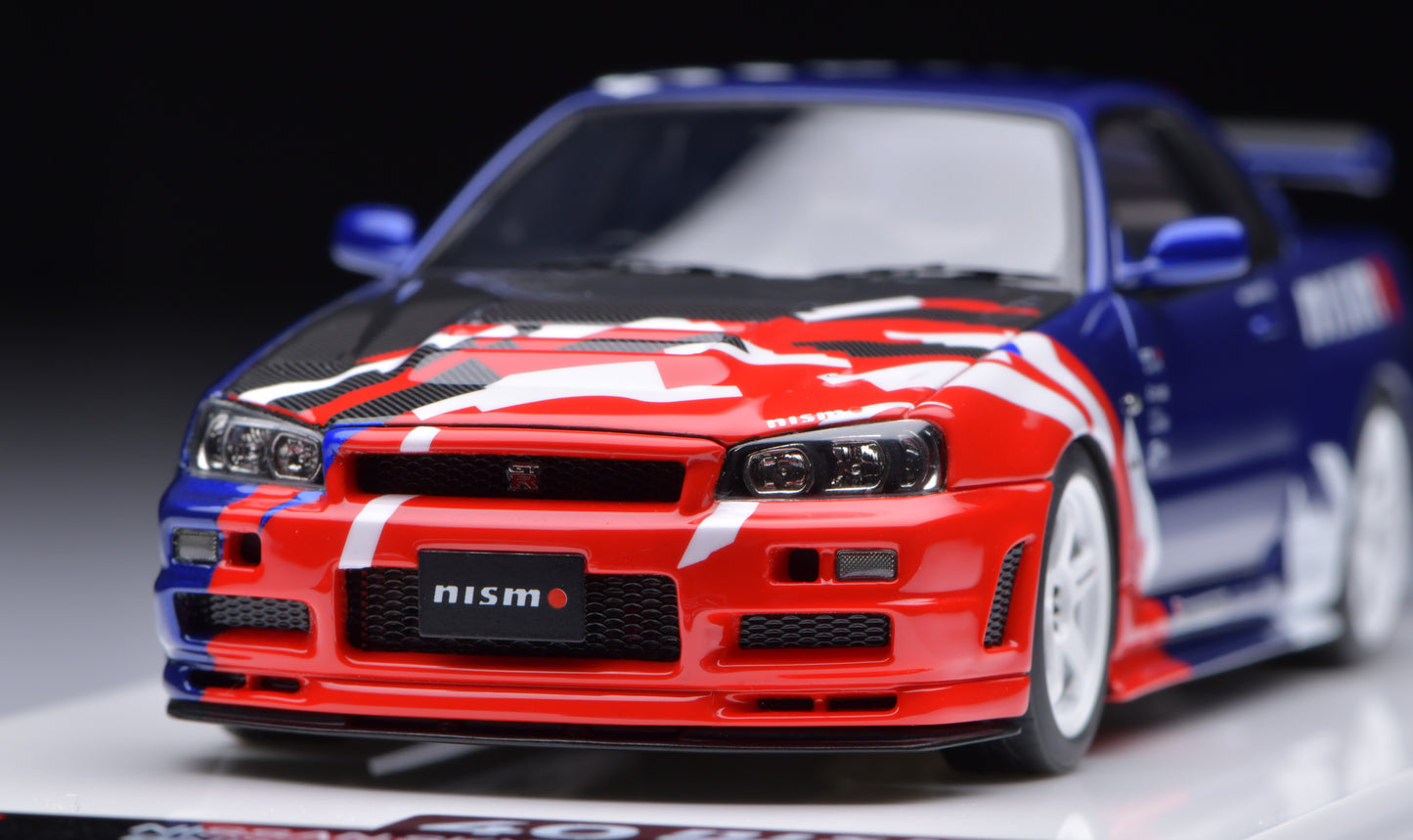 1:43 MakeUp Nissan Skyline GT-R(R34 NISMO R-tune)Launch Version Tokyo Auto salon EM771