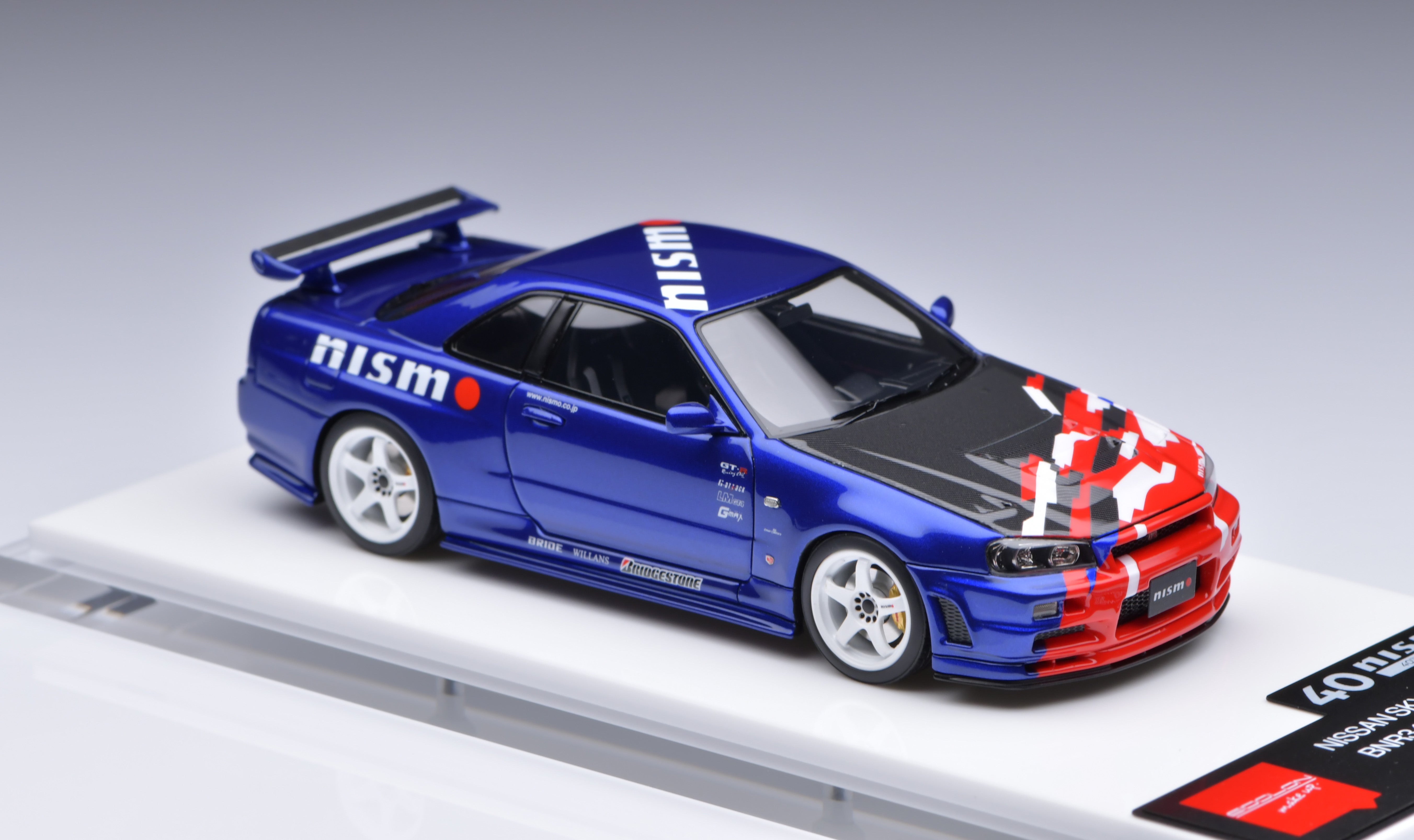1:43 MakeUp Nissan Skyline GT-R(R34 NISMO R-tune)Launch Version