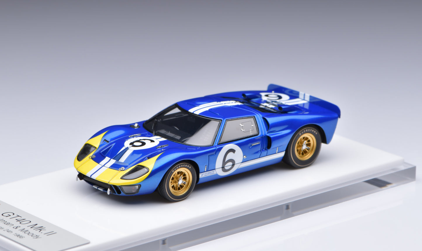 1:43 MakeUp Ford GT40 MK.II LeMans "Holman&Moody"NO.6 1969 EM301F