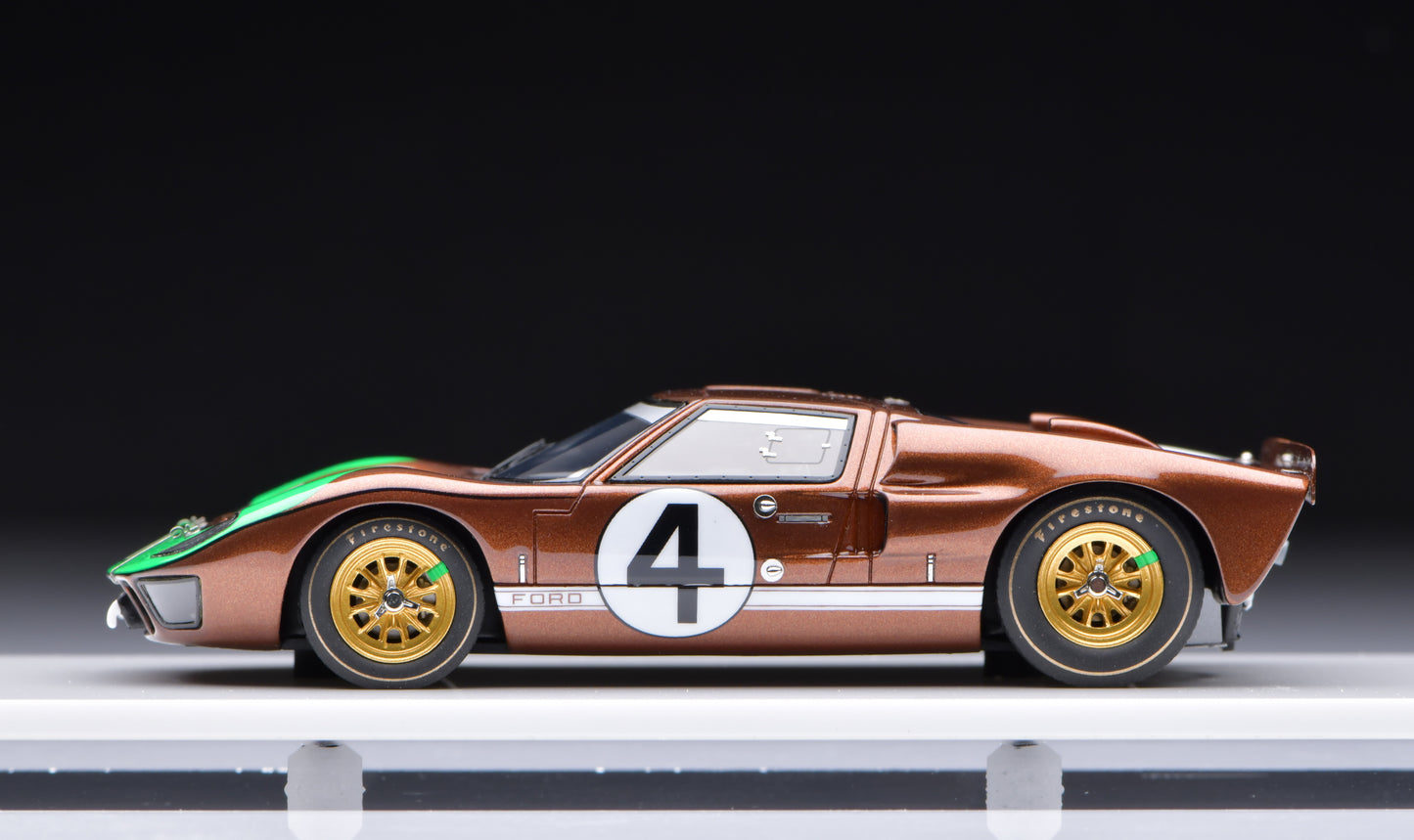 1:43 MakeUp Ford GT40 MK.II LeMans "Holman&Moody"NO.4 1969 EM301E