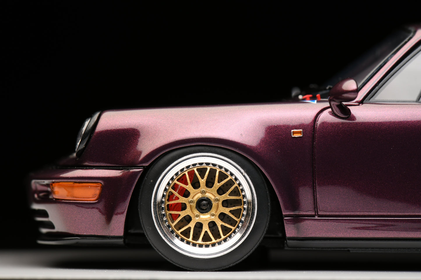 1:43 MakeUp Porsche 911 (964) RSR 3.8 1993 (BBS wheel) VM214D