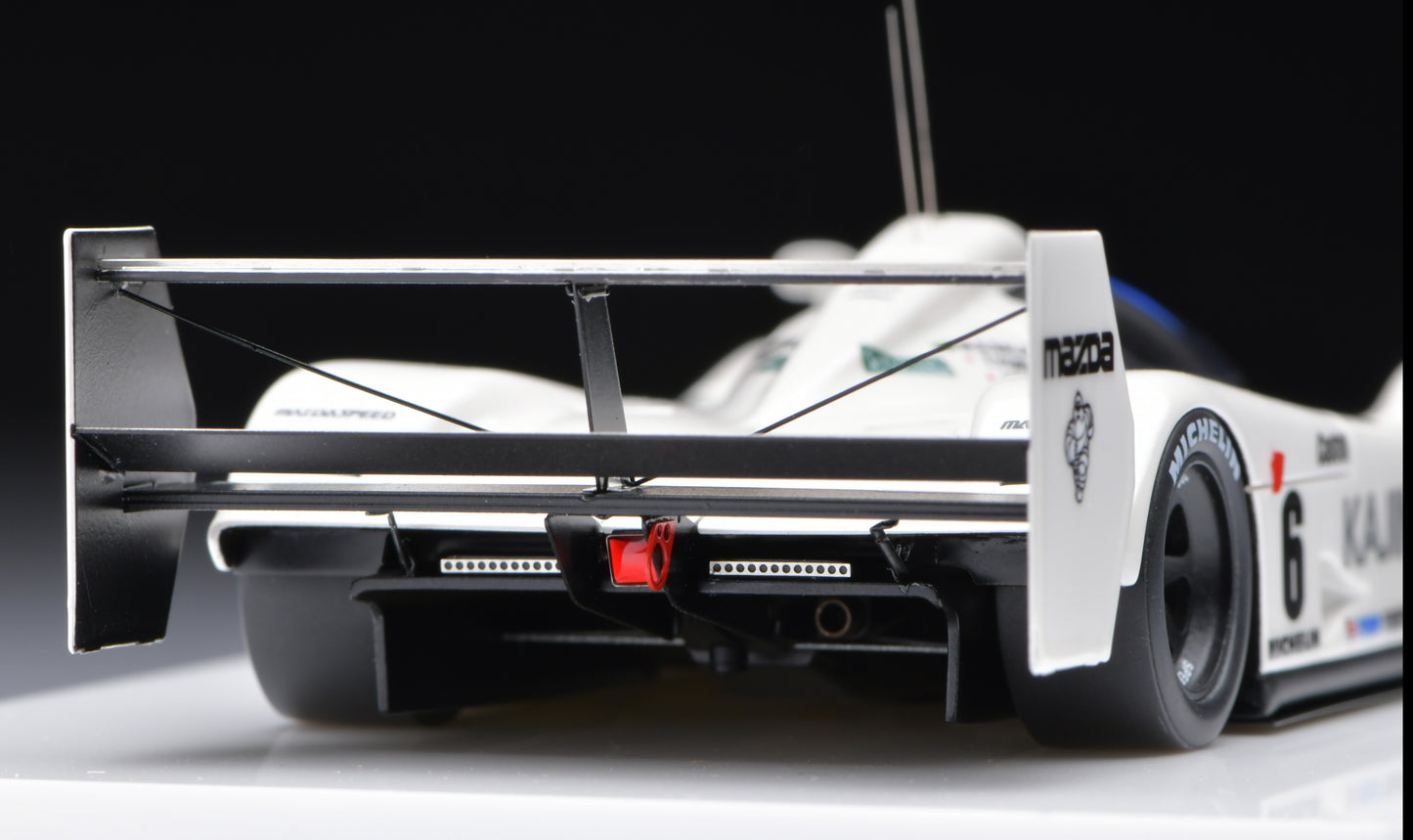 1:43 MakeUp Mazda MXR-01"KAJIMA"LeMans 24h Practice 1992 NO.6 EM313B