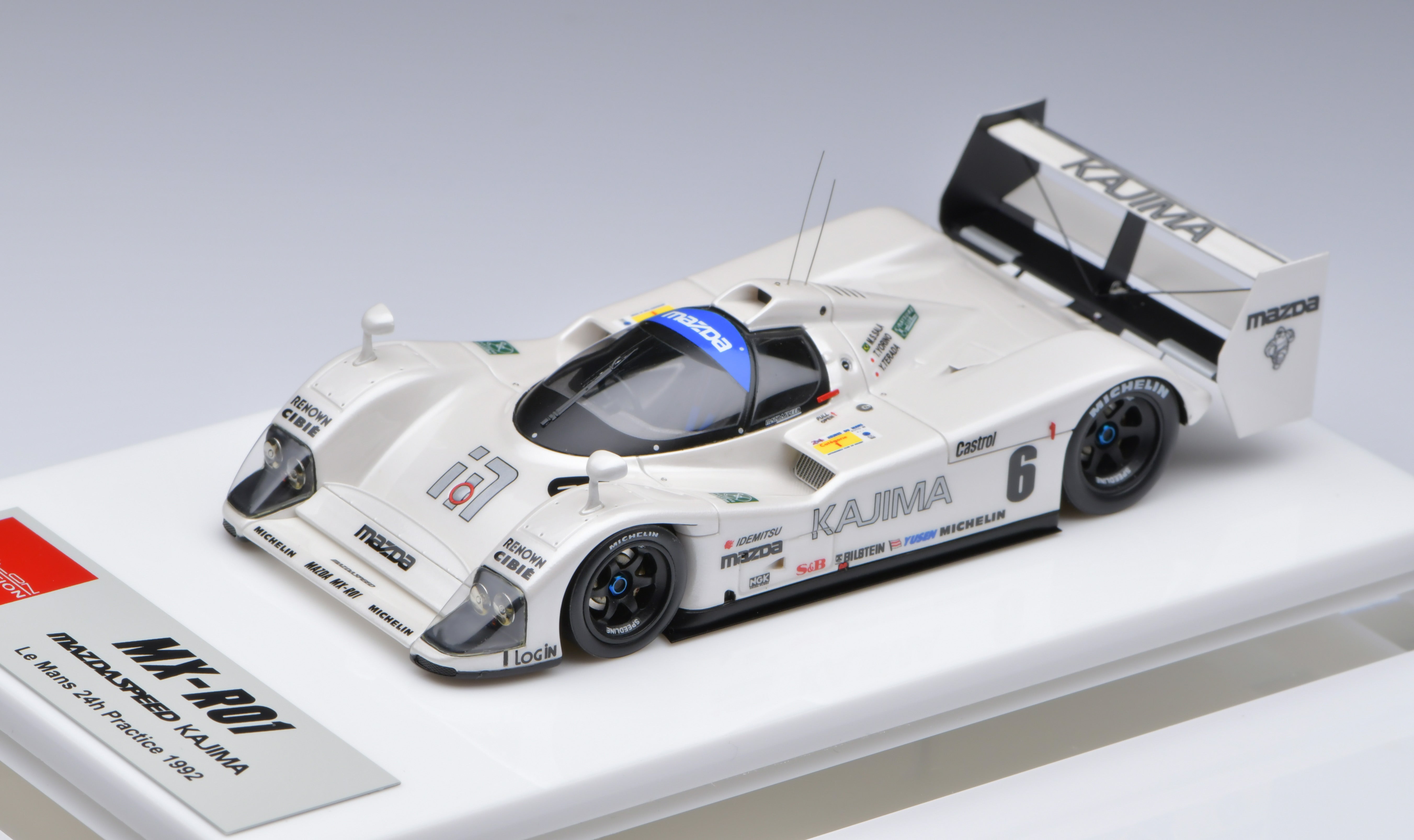 KAJIMA MAZDA MX-R01 ミニカー 1:43 MakeUp Mazda MXR-01