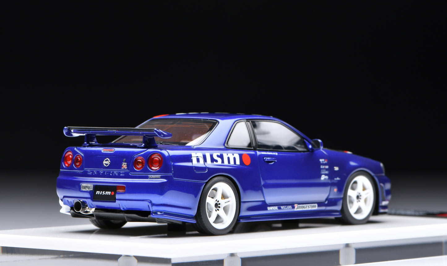 1:43 MakeUp Nissan Skyline GT-R(R34 NISMO R-tune)Launch Version Tokyo Auto salon EM771
