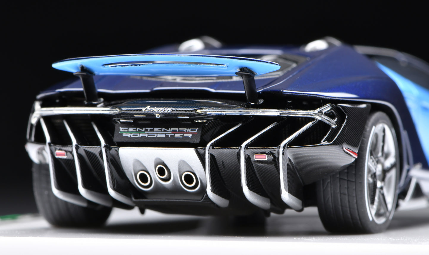 1:43 MakeUp Lamborghini Centenario Roadster 2016 (Wing Up) EM783E