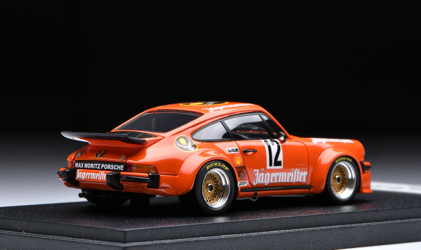 1:43 MakeUp Porsche 934 Turbo "MAX MORITZ"DRM Nurburgrig 1976 Winner No.12 EM294