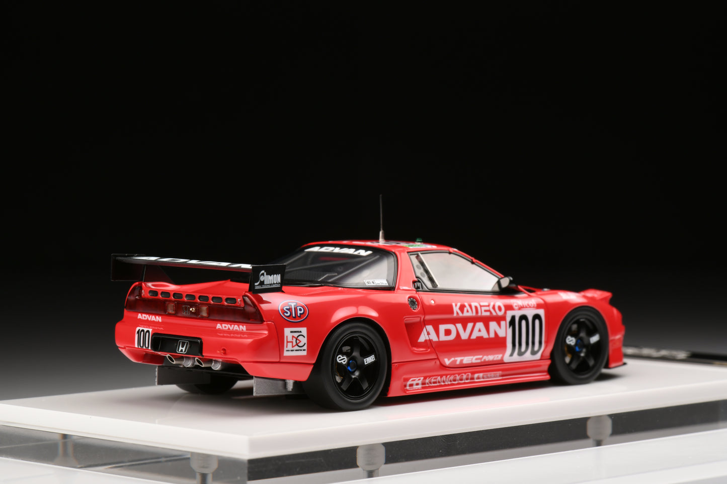 1:43 Honda NSX GT2 Team National Light Tokatsu 24 Hours 1994 No. 100 2nd Place Night Version VM275B