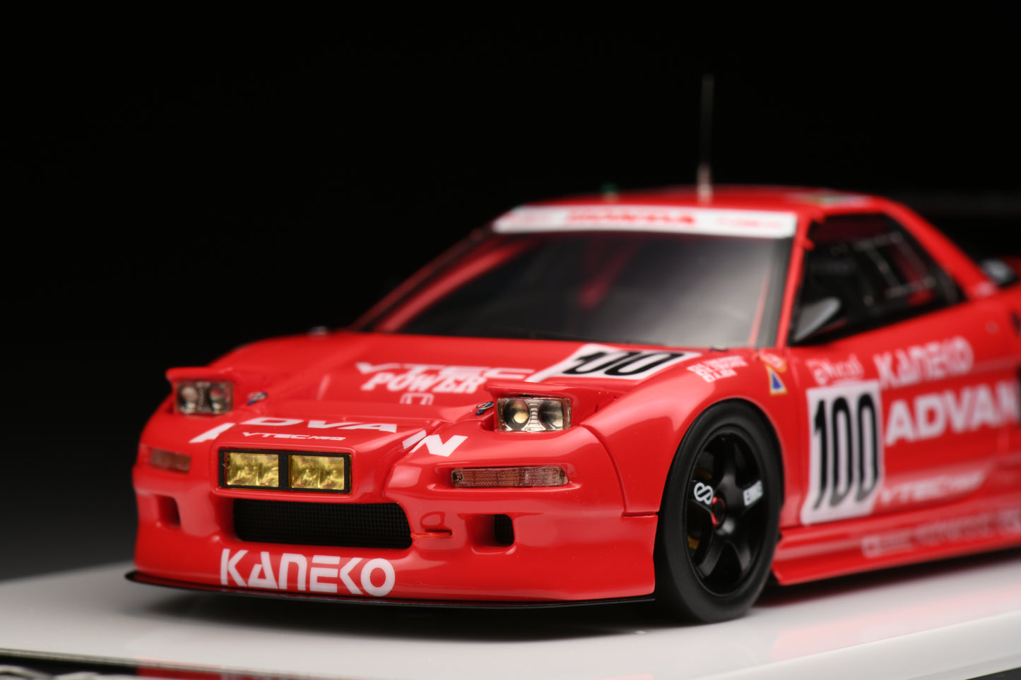 1:43 Honda NSX GT2 Team National Light Tokatsu 24 Hours 1994 No. 100 2nd Place Night Version VM275B