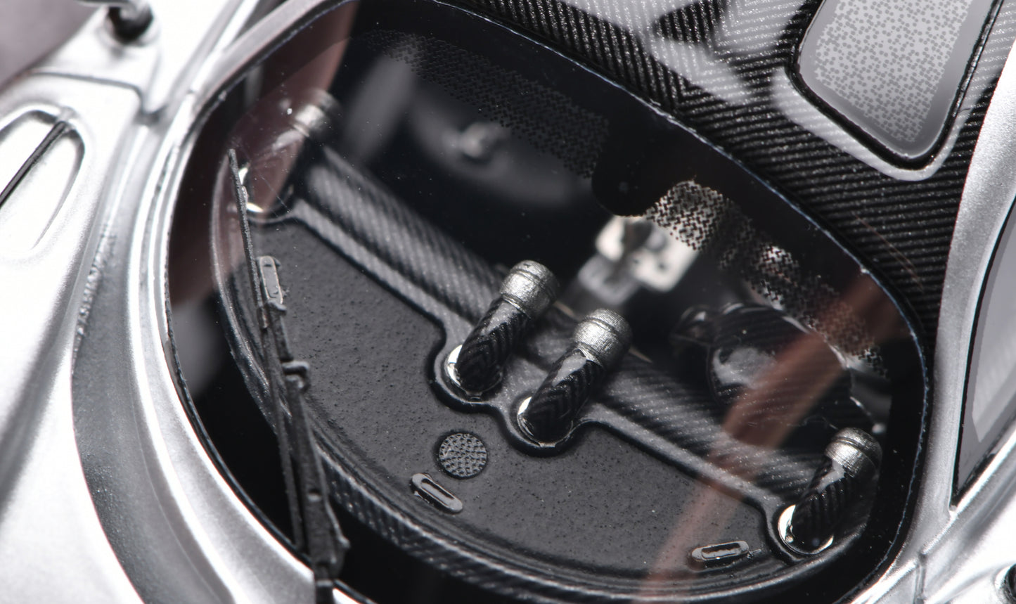 1:64 Figart Pagani Utopia  Light Silver Metallic LG64001D