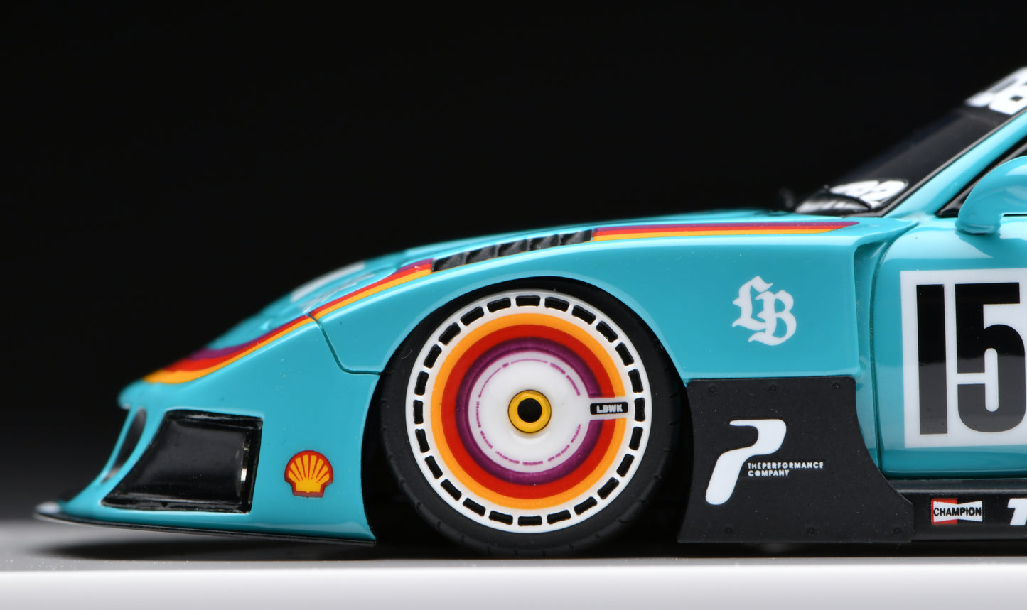 1:43 MakeUp LB-Super Silhouette MAZDA FD3S RX-7 Mint Green LB028C