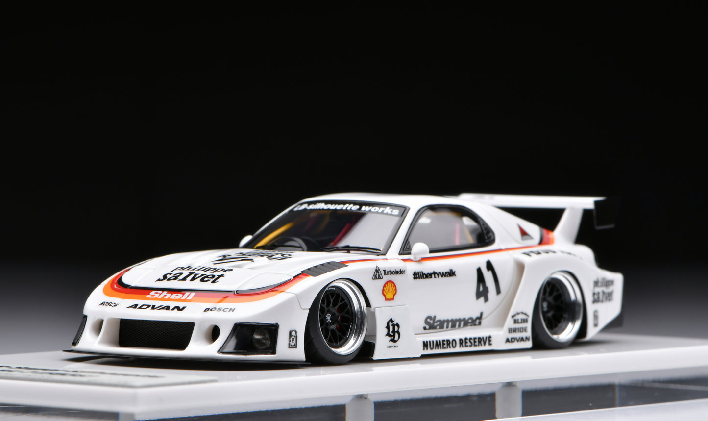 1:43 MakeUp LB-Super Silhouette MAZDA FD3S RX-7 White LB028B