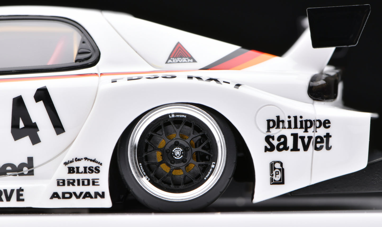 1:43 MakeUp LB-Super Silhouette MAZDA FD3S RX-7 White LB028B