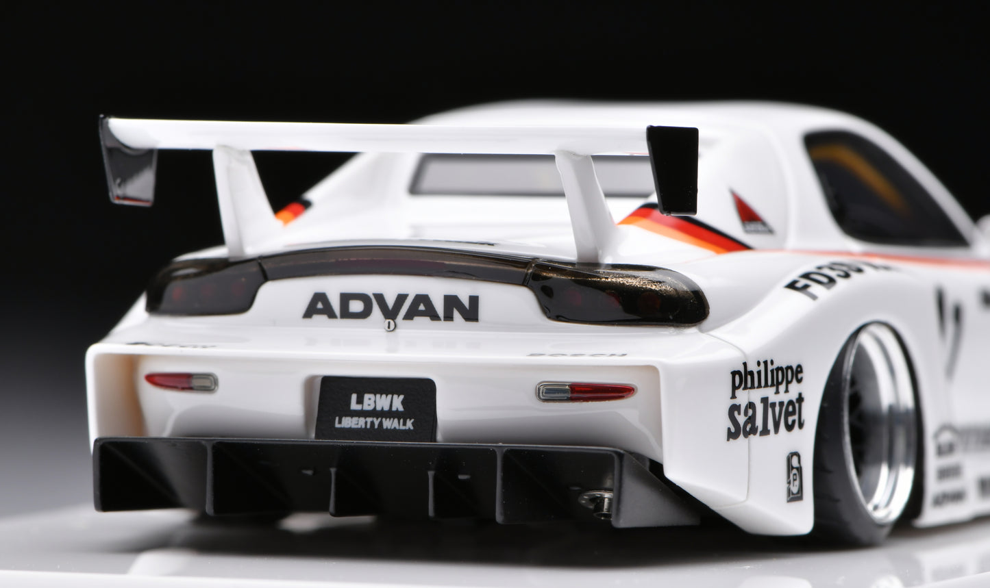 1:43 MakeUp LB-Super Silhouette MAZDA FD3S RX-7 White LB028B