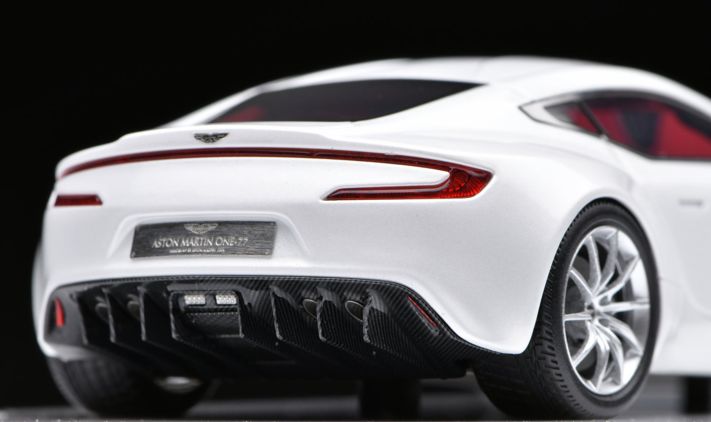 1:43 Figart Aston Martin ONE-77 Morning Frost White