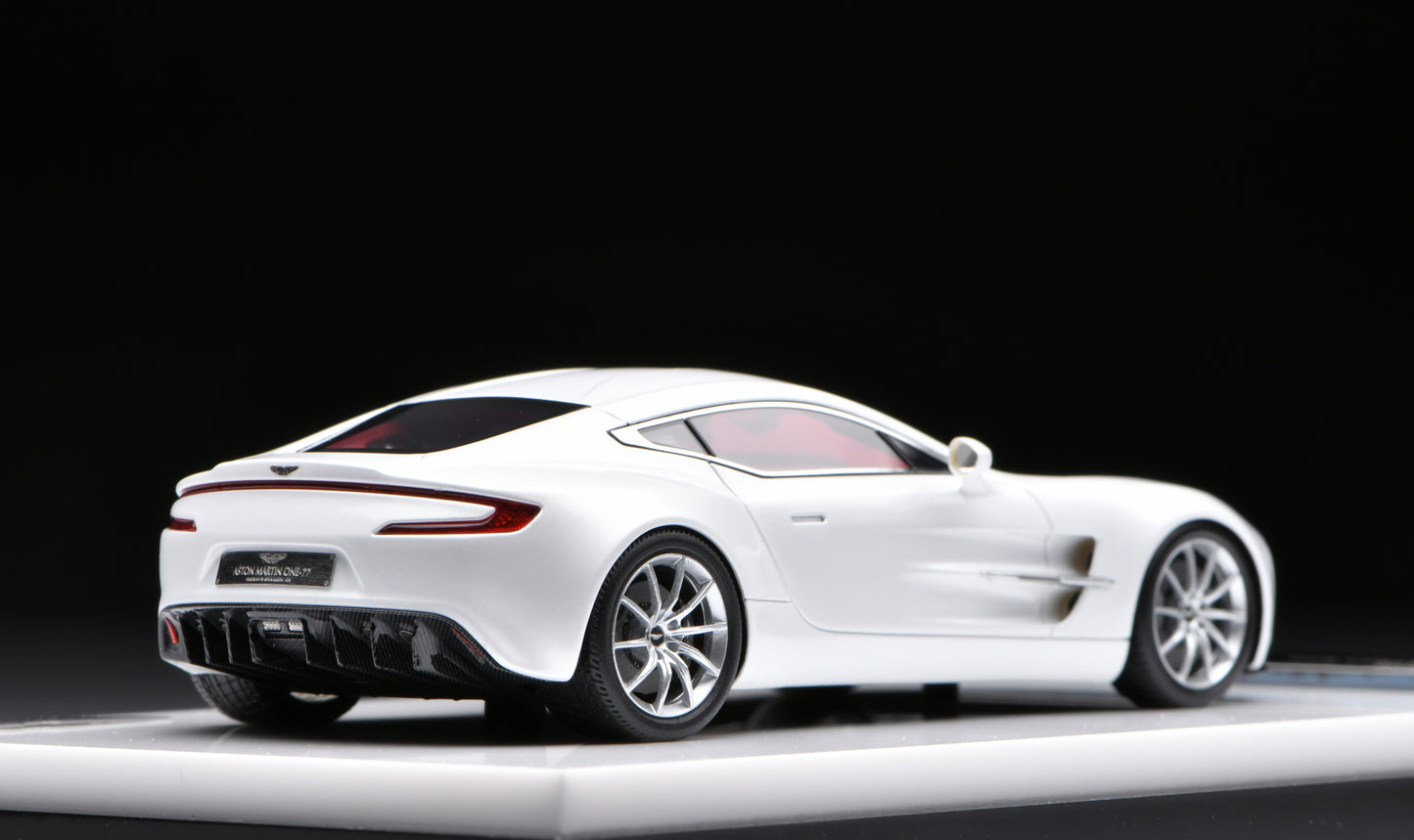 1:43 Figart Aston Martin ONE-77 Morning Frost White