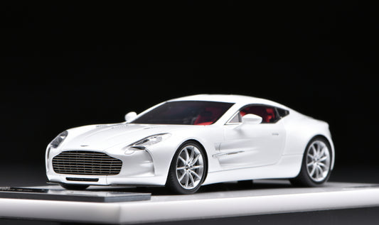 1:43 Figart Aston Martin ONE-77 Morning Frost White