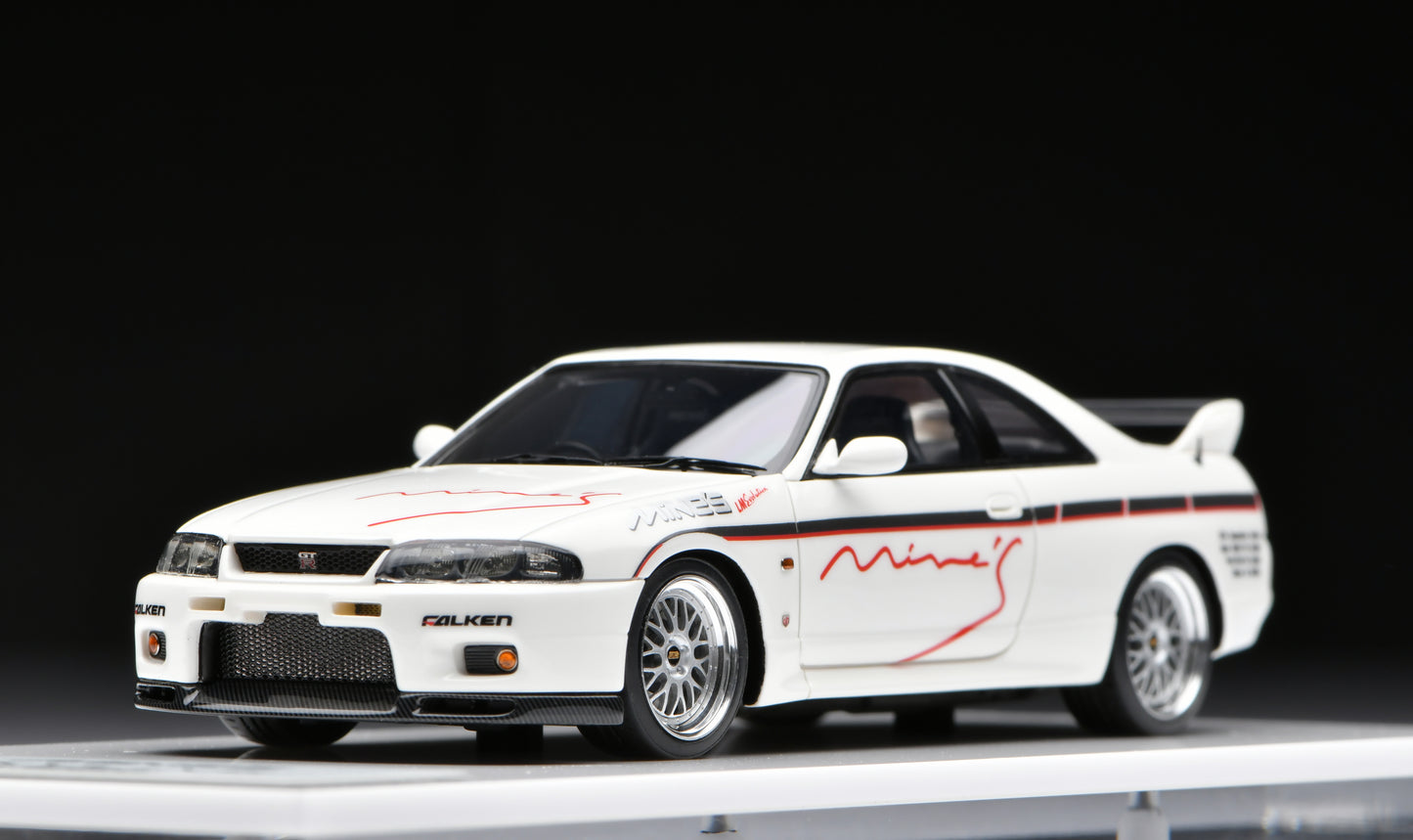 1:43 MakeUp Nissan Mine's Skyline GT-R(BCNR33) EM645B