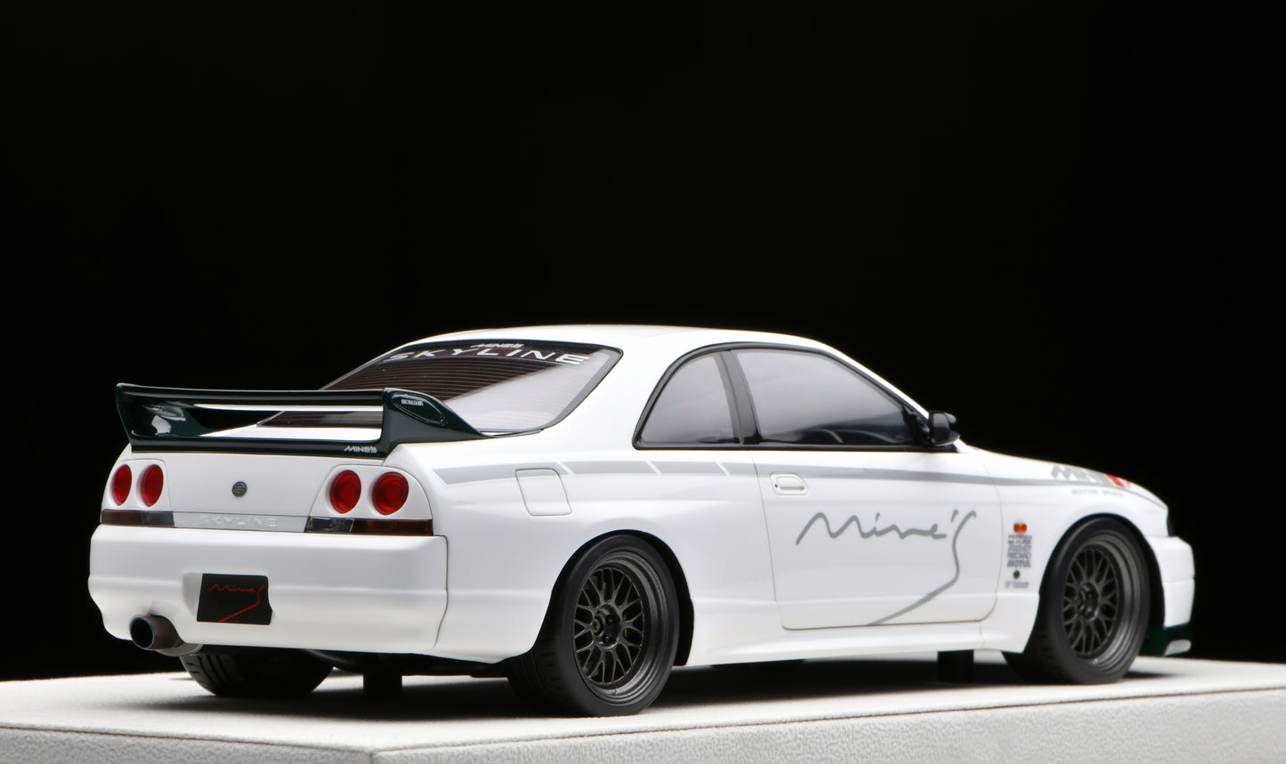 1:18 MakeUp Nissan Skyline GTR R33 BUILT BY LEGENDS Mine's EML133