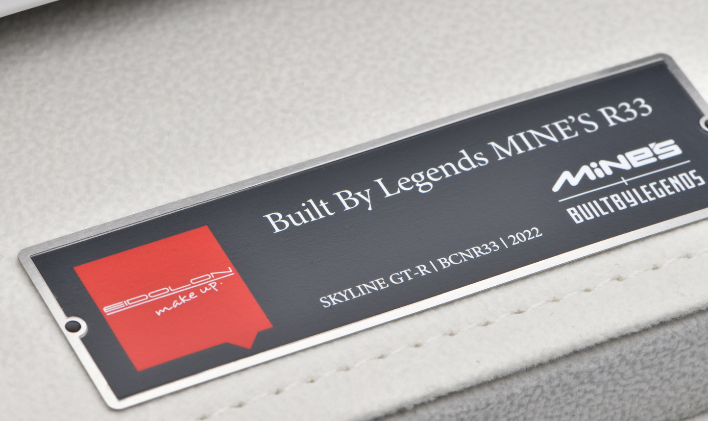 1:18 MakeUp Nissan Skyline GTR R33 BUILT BY LEGENDS Mine's EML133