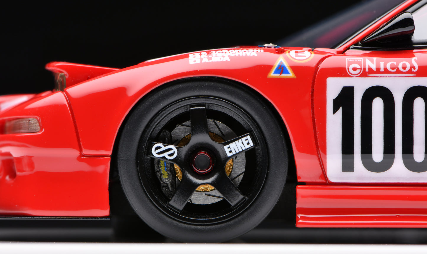 1:43 Honda NSX GT2 Team National Light Tokatsu 24 Hours 1994 No. 100 2nd Place Night Version VM275B
