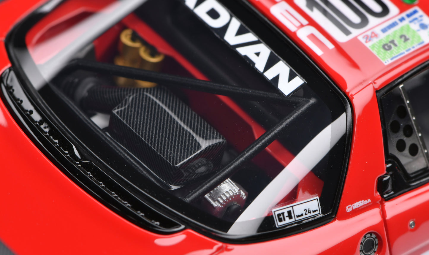 1:43 Honda NSX GT2 Team National Light Tokatsu 24 Hours 1994 No. 100 2nd Place Night Version VM275B