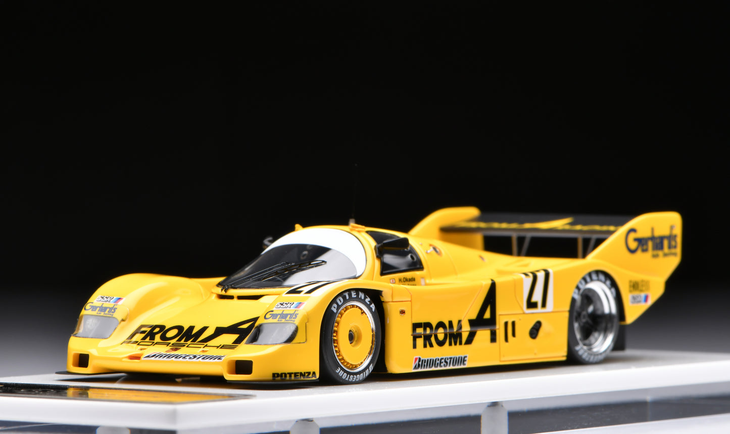 1:43 MakeUp Porsche 9626C"FROM A"WEC IN JAPAN 1988 No.27 VM315