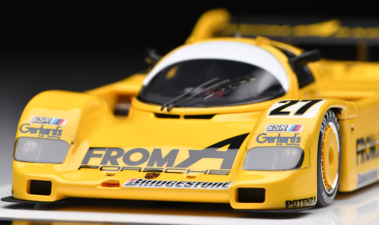1:43 MakeUp Porsche 9626C"FROM A"WEC IN JAPAN 1988 No.27 VM315