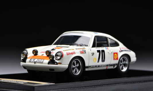 1:43 MakeUp Porsche 911 R "Porsche System"Tour de Corse 1969 winner No.70 VM199