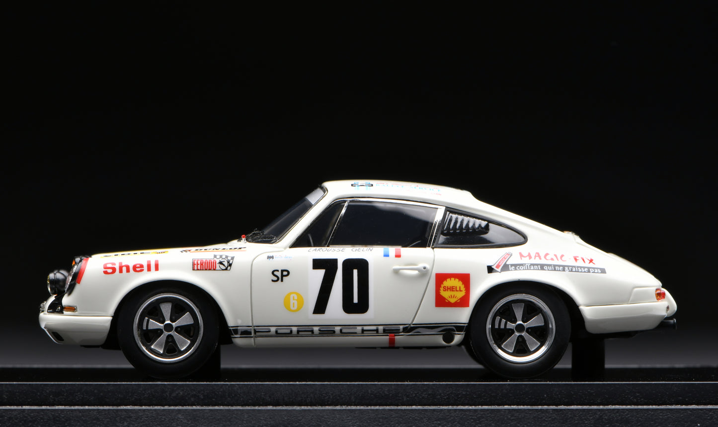 1:43 MakeUp Porsche 911 R "Porsche System"Tour de Corse 1969 winner No.70 VM199