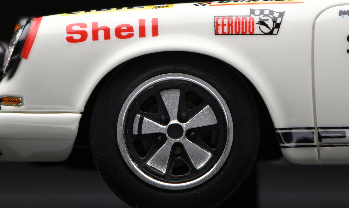 1:43 MakeUp Porsche 911 R "Porsche System"Tour de Corse 1969 winner No.70 VM199