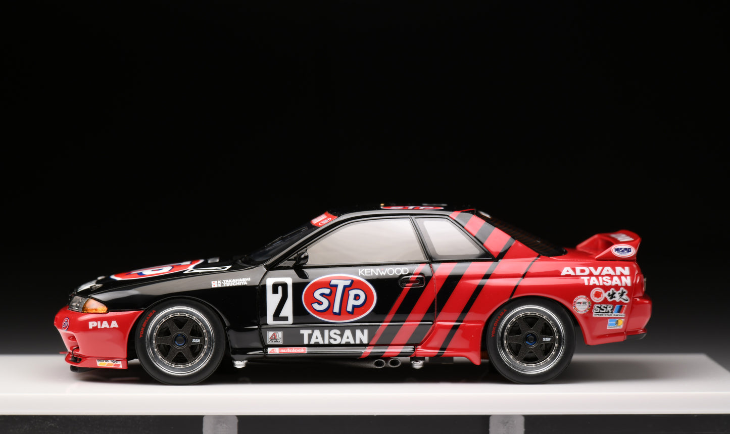 1:43 MakeUp STP TAISAN GT-R Gr.A JTC Autopolis 1993 Winner VM228