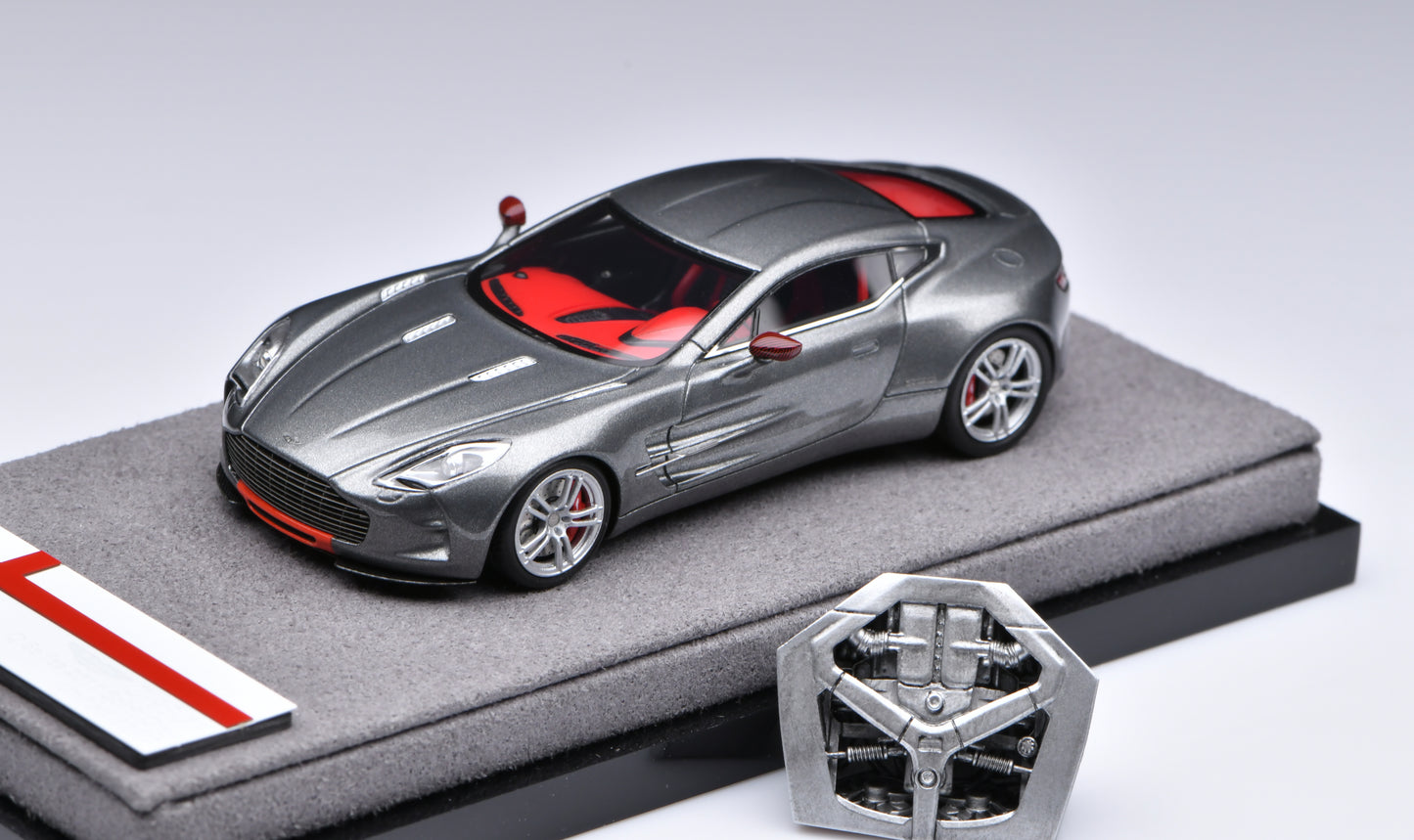 1:64 Figart Aston Martini ONE-77 Q-series Spirit Grey