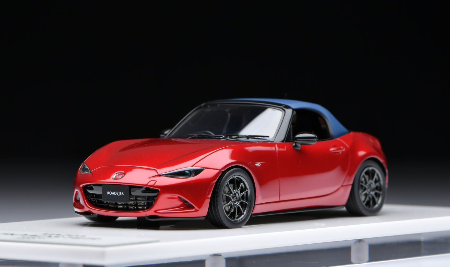 1:43 MakeUp Mazda Roadster(ND)990S Soul Red Crystal Metallic EM764C