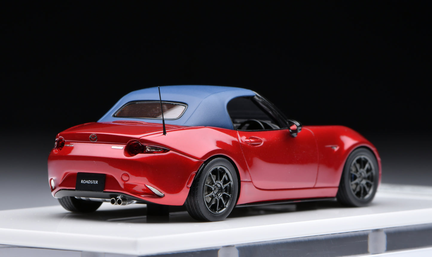 1:43 MakeUp Mazda Roadster(ND)990S Soul Red Crystal Metallic EM764C