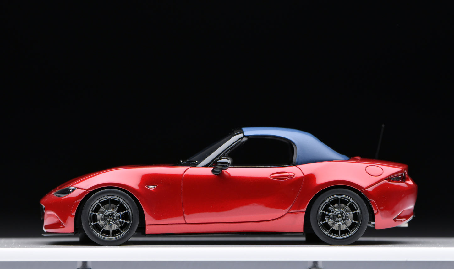 1:43 MakeUp Mazda Roadster(ND)990S Soul Red Crystal Metallic EM764C