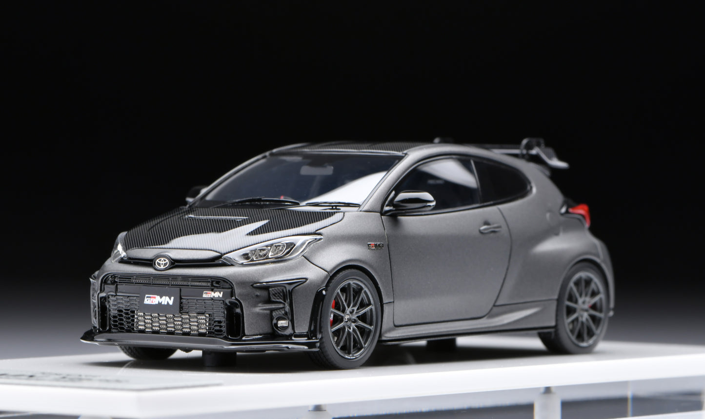 1:43 MakeUp Toyota GRMN Yaris Circuit Package Matte Steel EM656A