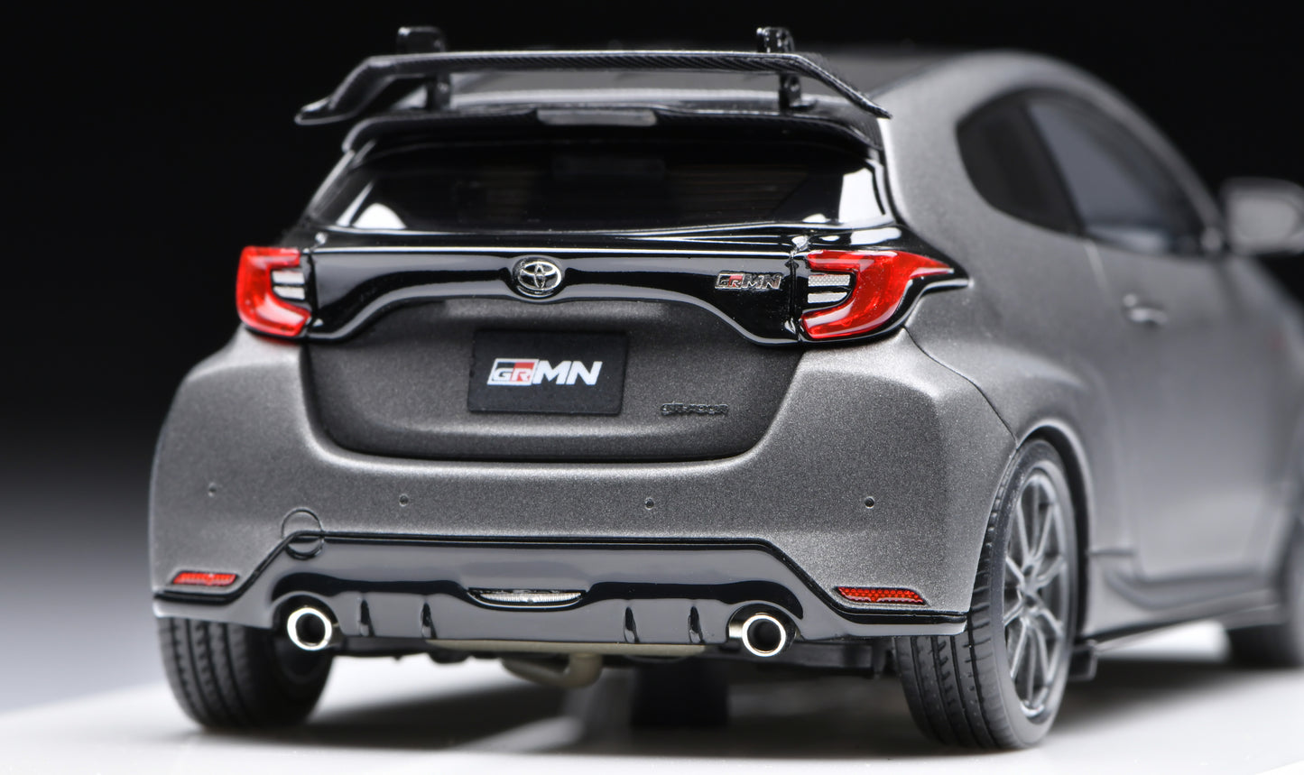 1:43 MakeUp Toyota GRMN Yaris Circuit Package Matte Steel EM656A