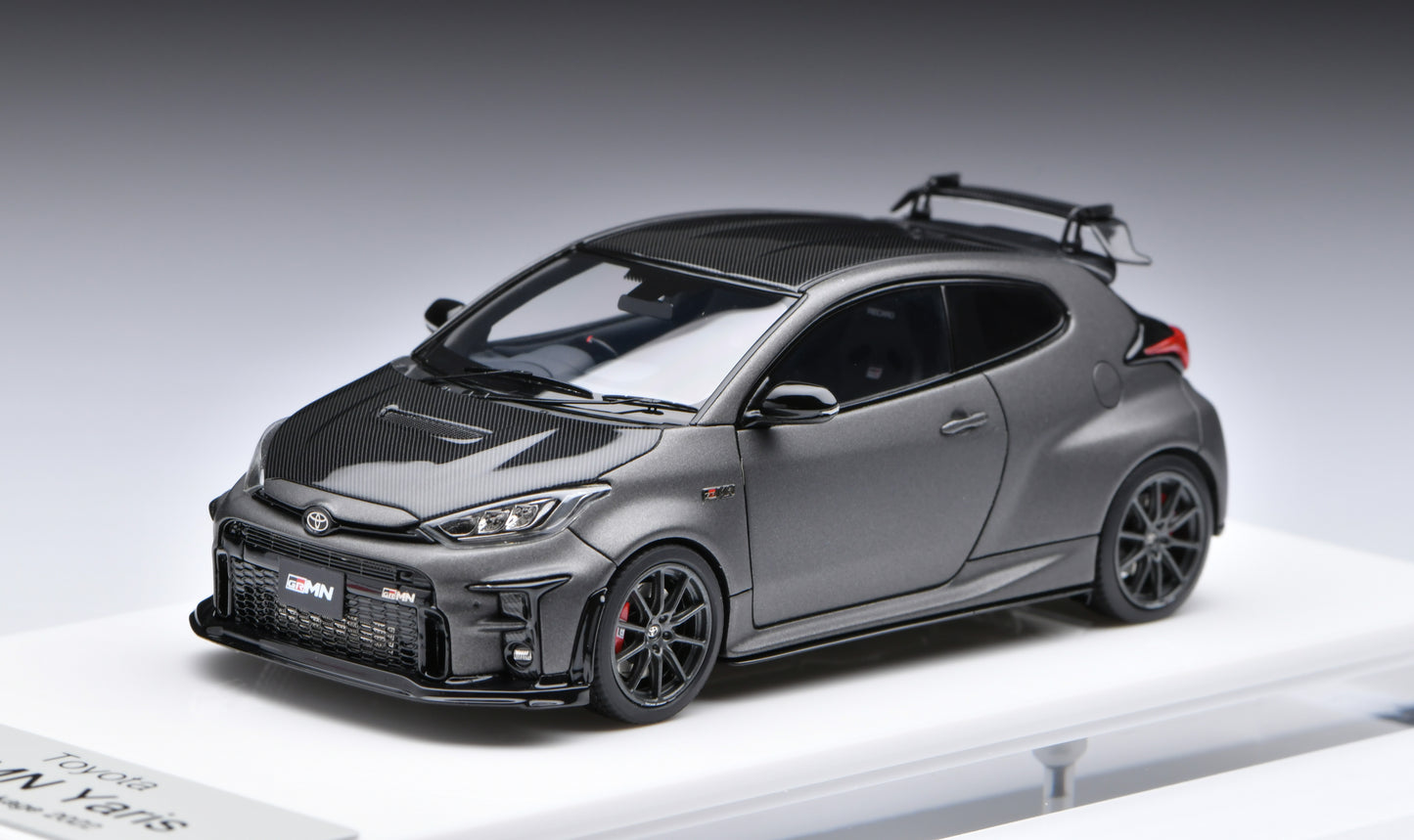 1:43 MakeUp Toyota GRMN Yaris Circuit Package Matte Steel EM656A