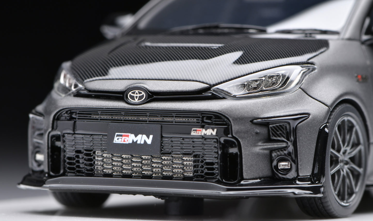 1:43 MakeUp Toyota GRMN Yaris Circuit Package Matte Steel EM656A