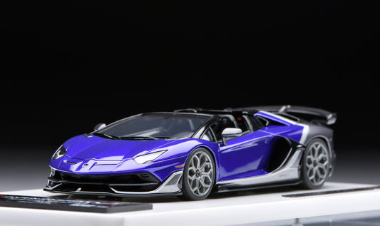 1:43 MakeUp Lamborghini Aventador SVJ Roadster Ad Personam 2tone Paint EM669C