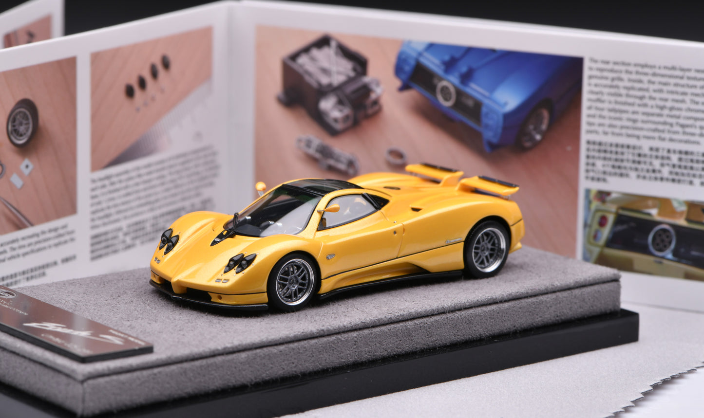 1:64 Figart Model Pagani Zonda C12S Giallo Ginevra