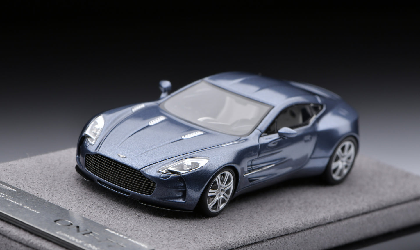 1:64 Figart Aston Martini ONE-77 Villa d'Este Blue