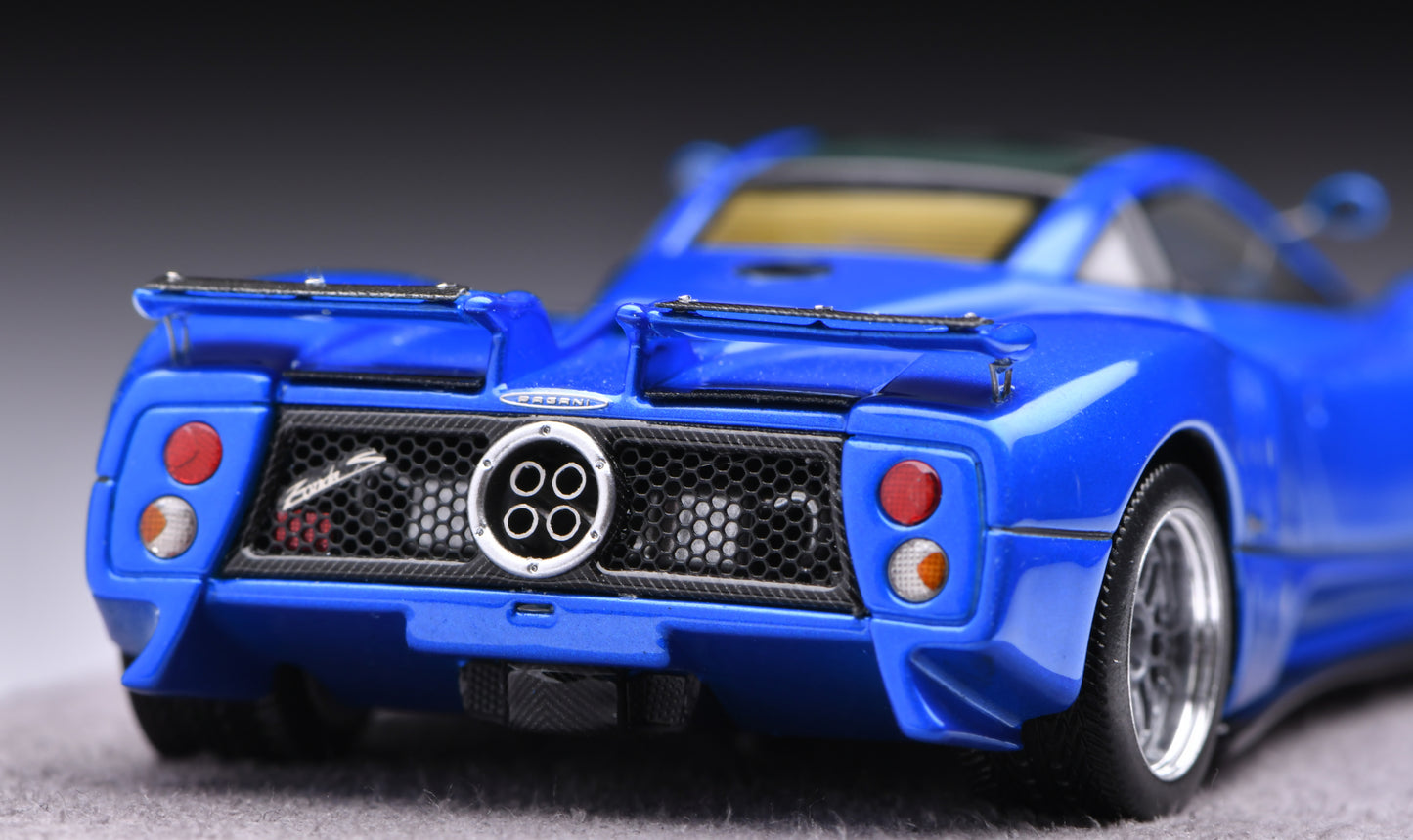 1:64 Figart Model Pagani Zonda C12S Blu Franci