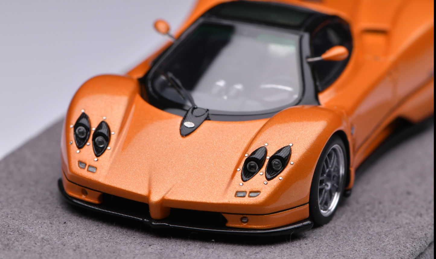1:64 Figart Model Pagani Zonda C12S Arancio Saint Tropez