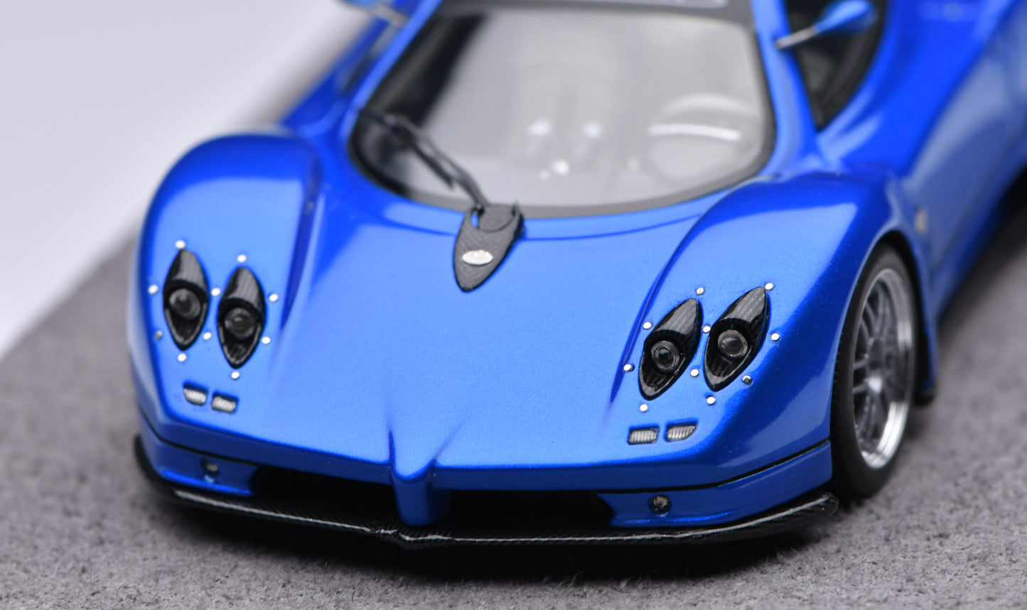 1:64 Figart Model Pagani Zonda C12S Blu Franci